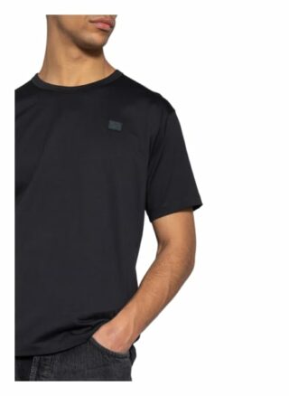 Acne Studios Nash Face T-Shirt Herren, Schwarz