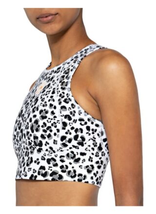 Adidas By Stella Mccartney Cropped-Top Truepurpose weiss