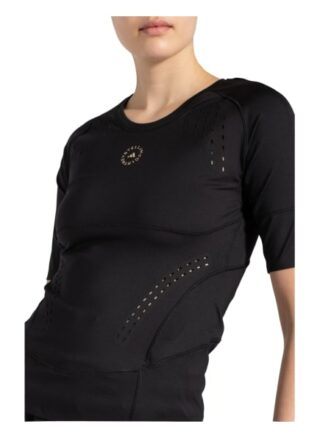 Adidas By Stella Mccartney T-Shirt Truepurpose Mit Mesh-Einsätzen schwarz