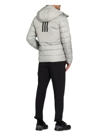 Adidas Daunenjacke Outerior Cold.Rdy grau