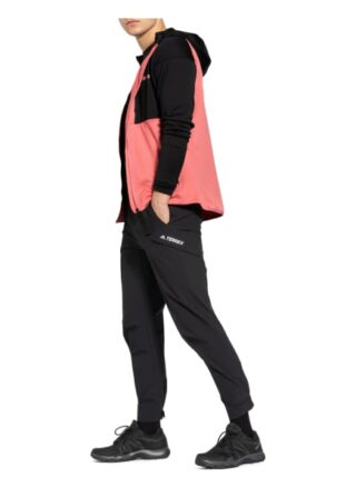 Adidas Fleecejacke Terrex schwarz