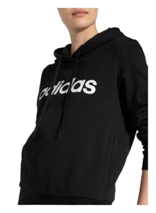 Adidas Hoodie Essentials Linear schwarz