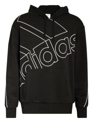 Adidas Hoodie Giant Logo schwarz