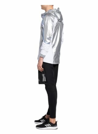 Adidas Laufjacke Marathon silber
