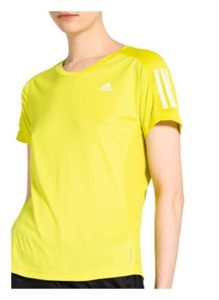 Adidas Laufshirt Own The Run Mit Mesh-Einsätzen gelb