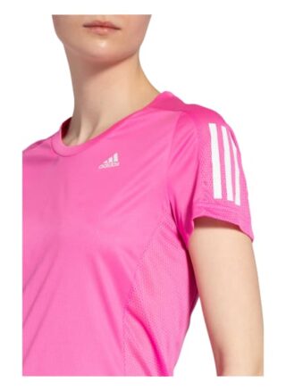 Adidas Laufshirt Own The Run Mit Mesh-Einsätzen pink