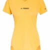 Adidas Laufshirt Terrex Parley Agravic Mit Mesh-Einsätzen orange