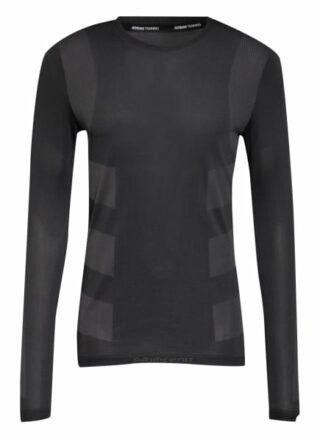 Adidas Longsleeve Studio Techfit schwarz