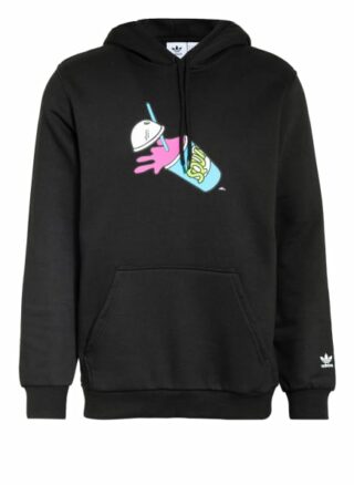 adidas Originals Squishee Hoodie Herren, Schwarz