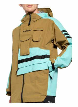 Adidas Regenjacke Terrex Xploric gruen