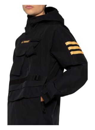 Adidas Regenjacke Terrex Xploric schwarz