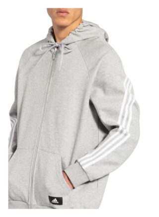 Adidas Sweatjacke grau