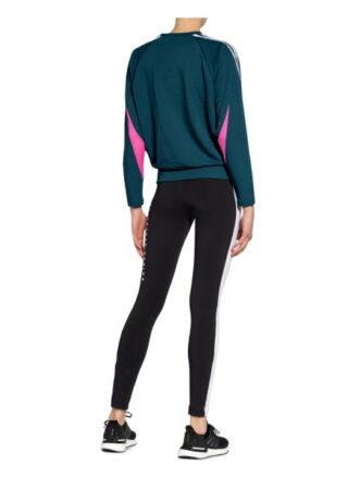 Adidas Sweatshirt Sportswear Lightweight Mit Mesh-Einsatz gruen