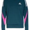 Adidas Sweatshirt Sportswear Lightweight Mit Mesh-Einsatz gruen