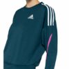 Adidas Sweatshirt Sportswear Lightweight Mit Mesh-Einsatz gruen