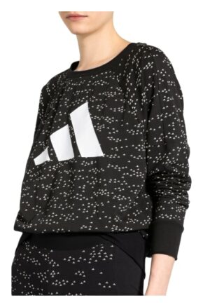 Adidas Sweatshirt Sportswear Winners Badge Of Sport schwarz