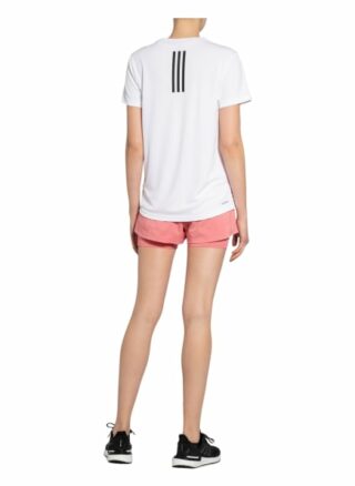 Adidas T-Shirt Necessi Mit Mesh-Einsätzen weiss