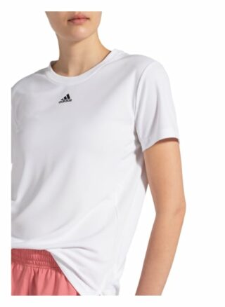 Adidas T-Shirt Necessi Mit Mesh-Einsätzen weiss