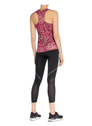 Adidas Tanktop Fast Mit Mesh-Einsätzen pink