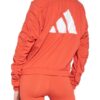 Adidas Trainingsjacke 3 Bar Logo Warm-Up rot