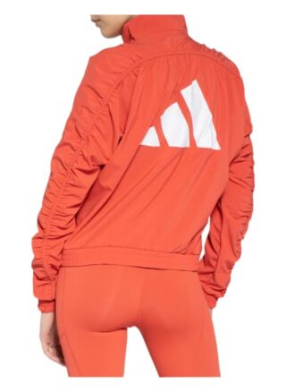 Adidas Trainingsjacke 3 Bar Logo Warm-Up rot