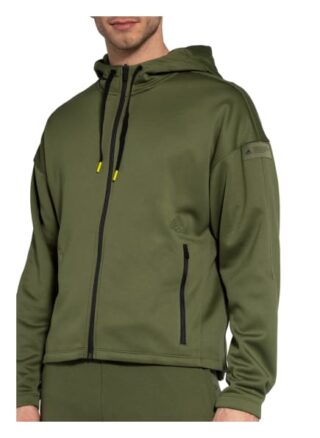 Adidas Trainingsjacke Studio Tech gruen