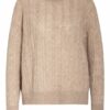 Agnona Pullover Aus Cashmere braun