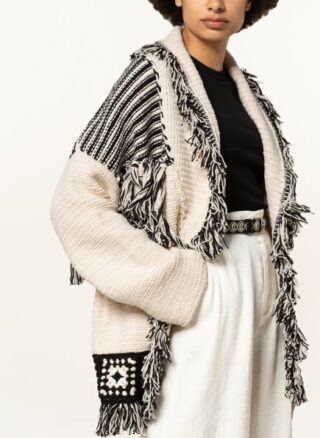 Alanui Strickhülle weiss