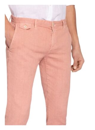 Alberto Chino Rob Slim Fit Mit Leinen orange