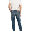 Alberto Slipe Tapered Jeans Herren, Blau