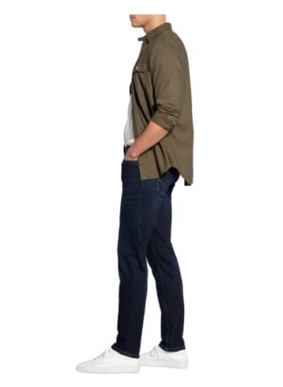 Alberto Slipe Tapered Jeans Herren, Blau