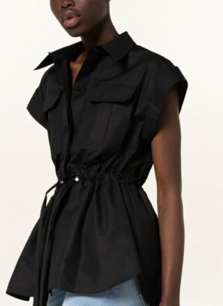Alexander Mcqueen Blusenshirt schwarz