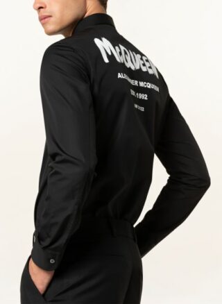 alexander mcqueen Business-Hemd Herren, Schwarz