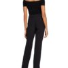 Alexander Mcqueen Off-Shoulder-Strickshirt schwarz