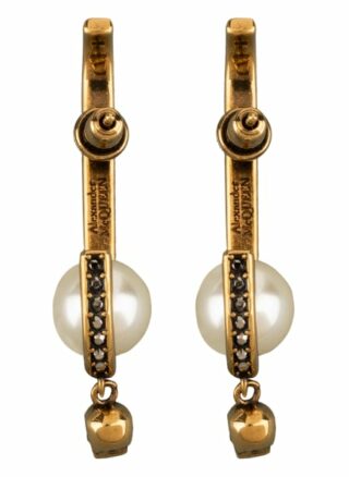 Alexander Mcqueen Ohrringe gold