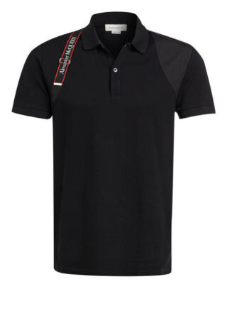 alexander mcqueen Poloshirt Herren, Schwarz