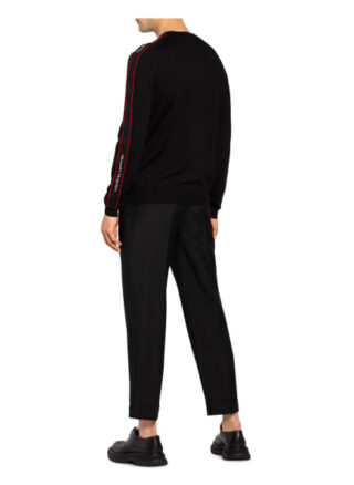 alexander mcqueen Pullover Herren, Schwarz