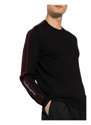 alexander mcqueen Pullover Herren, Schwarz