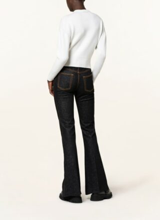Alexander Mcqueen Pullover Mit Schmucksteinbesatz beige
