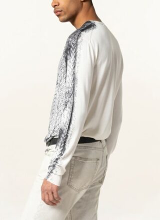 Alexander Mcqueen Pullover Mit Seide schwarz