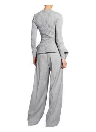Alexander Mcqueen Pullover grau