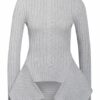 Alexander Mcqueen Pullover grau