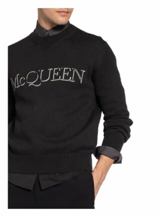 Alexander Mcqueen Pullover schwarz