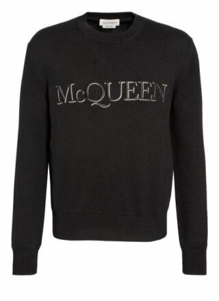 Alexander Mcqueen Pullover schwarz