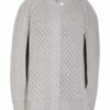 Alexander Mcqueen Strick-Cape grau