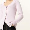 Alexander Mcqueen Strickjacke Aus Cashmere rosa