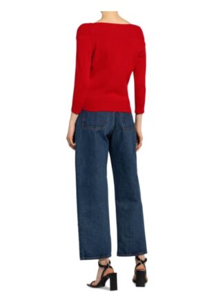 Alexander Mcqueen Strickjacke Aus Cashmere rot