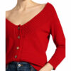 Alexander Mcqueen Strickjacke Aus Cashmere rot