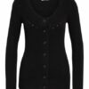 Alexander Mcqueen Strickjacke Aus Cashmere schwarz