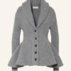 Alexander Mcqueen Strickjacke grau